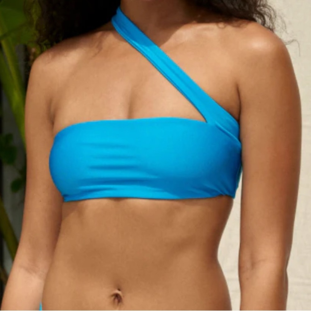 Jade Swim Halo Top Sheen (turquoise size small)